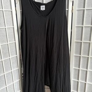 Black Whimygoth Cabi Tank Tunic Wrap Size Large‎ Moody Dark Academia Layered top